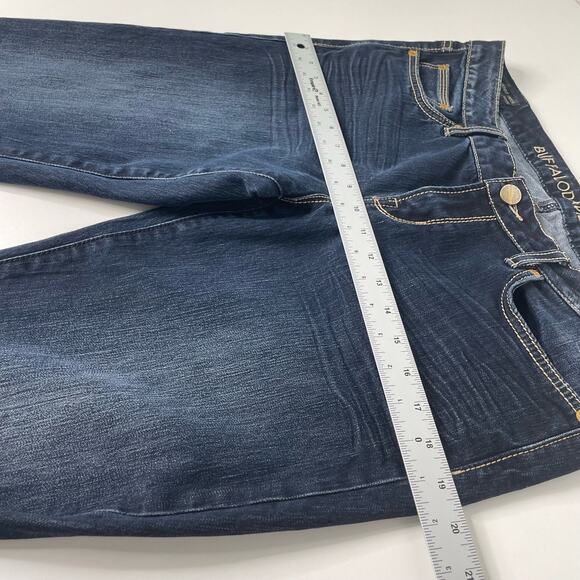 Buffalo David Bitton Jeans Fellow Skinny Stretch Mid Rise Denim Dark Wash 31 - Picture 13 of 13